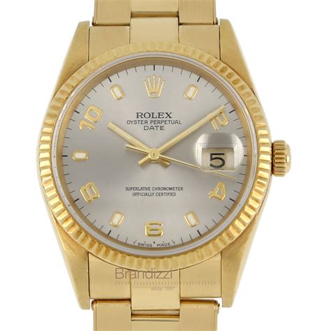 rolex 15238 quadrante vetro zafiro|Rolex Oyster Perpetual Date 15238 Yellow gold Blue 1999 Italy.